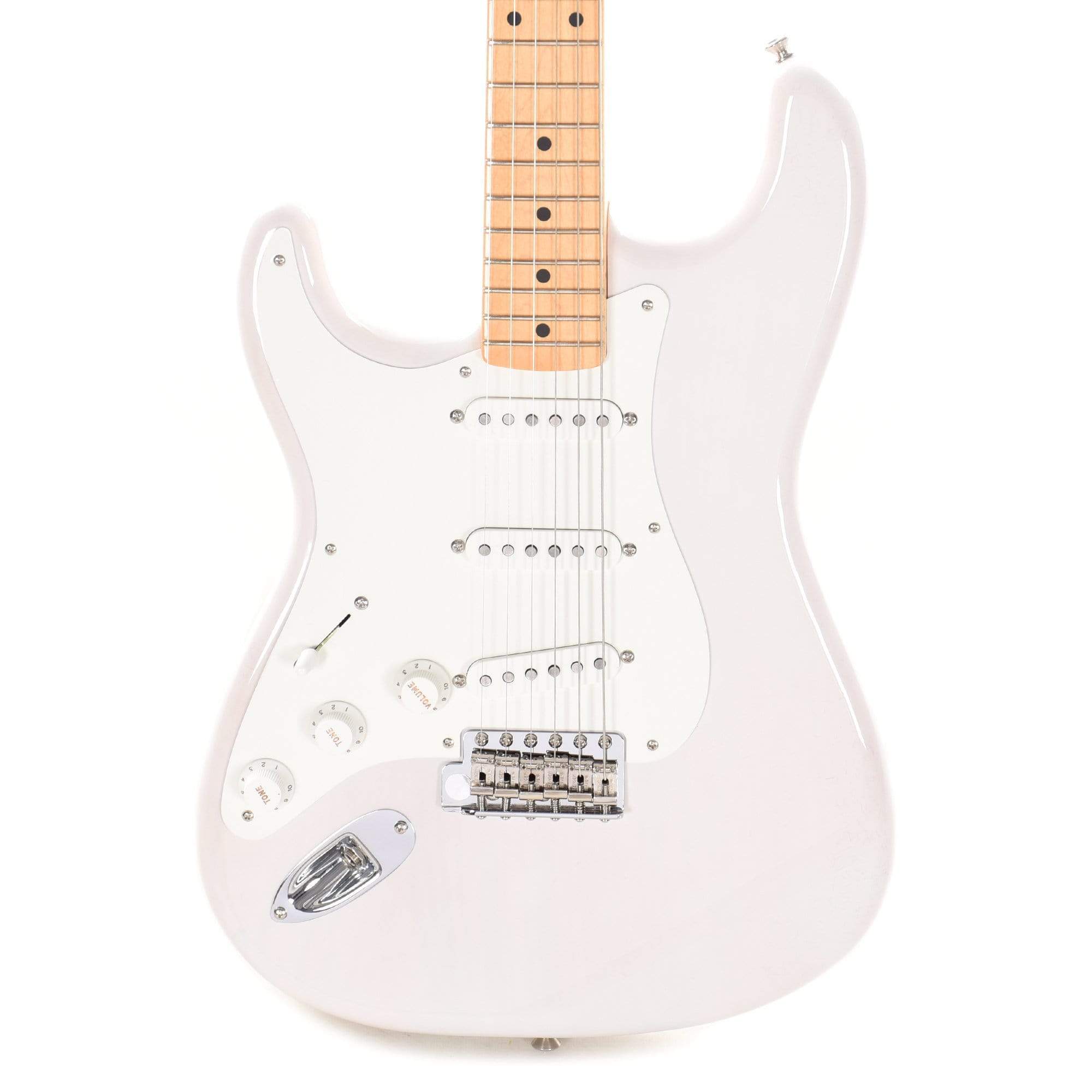 Fender American Original '50s Stratocaster White Blonde Electric Guitars / Left-Handed