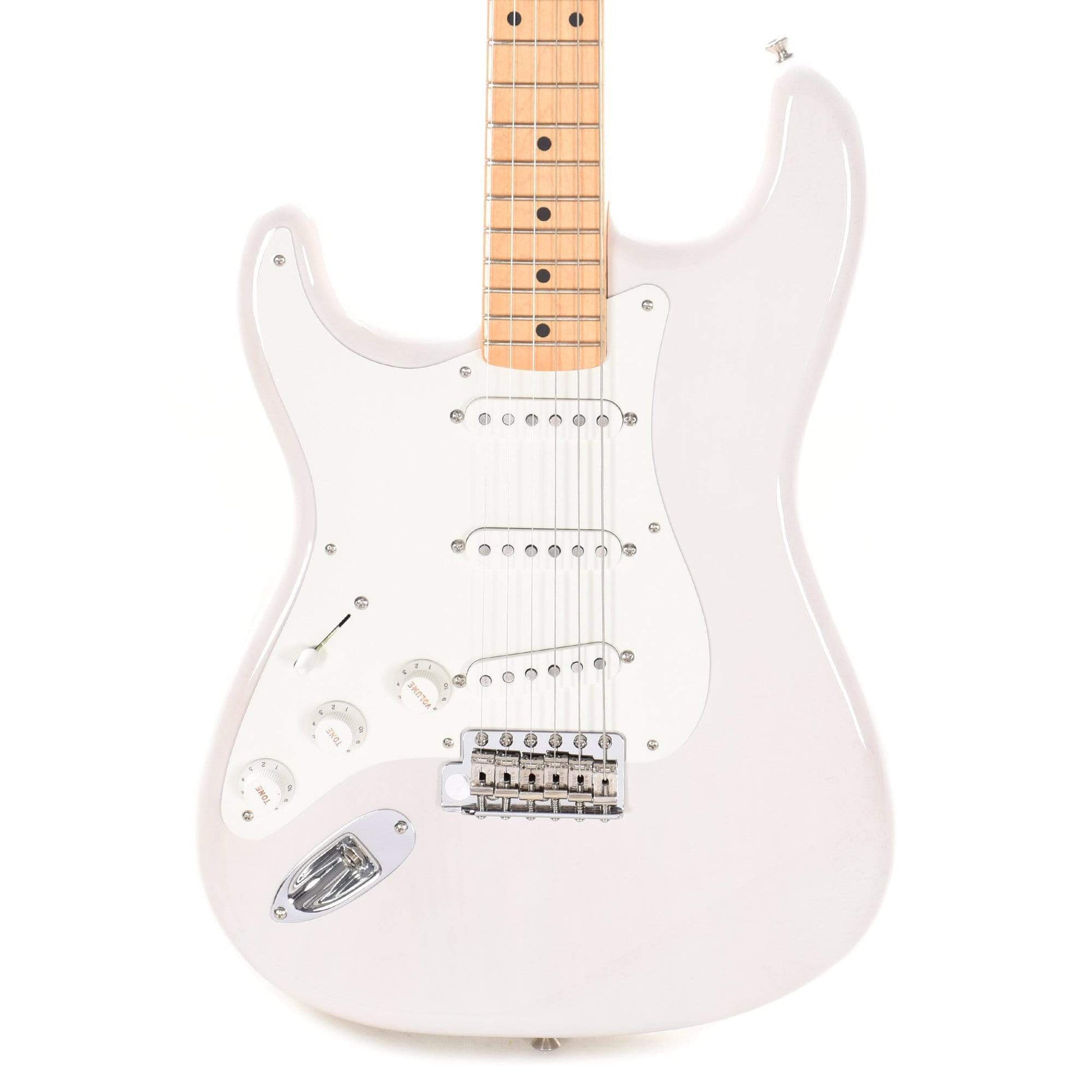 Fender American Original '50s Stratocaster White Blonde Electric Guitars / Left-Handed