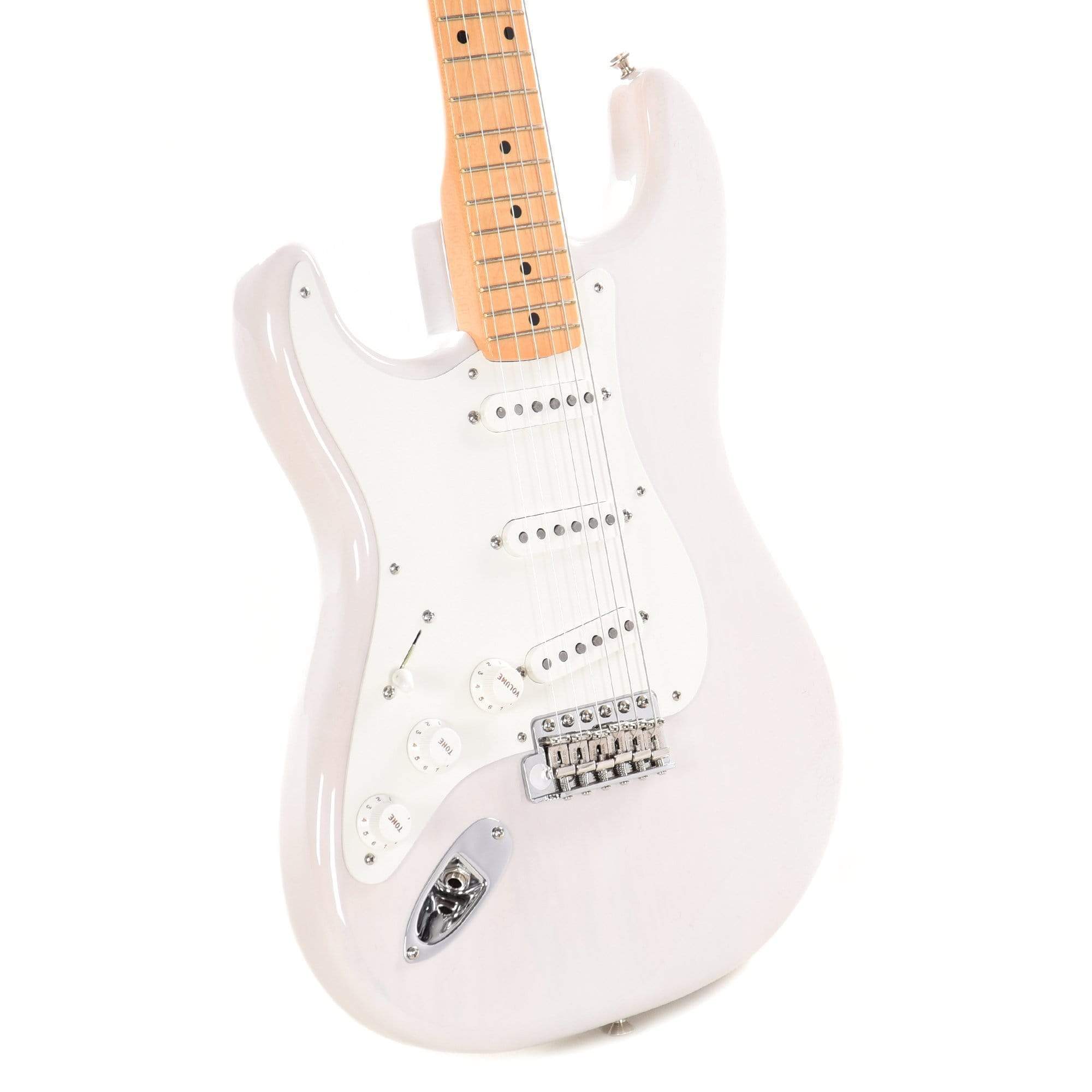 Fender American Original '50s Stratocaster White Blonde Electric Guitars / Left-Handed