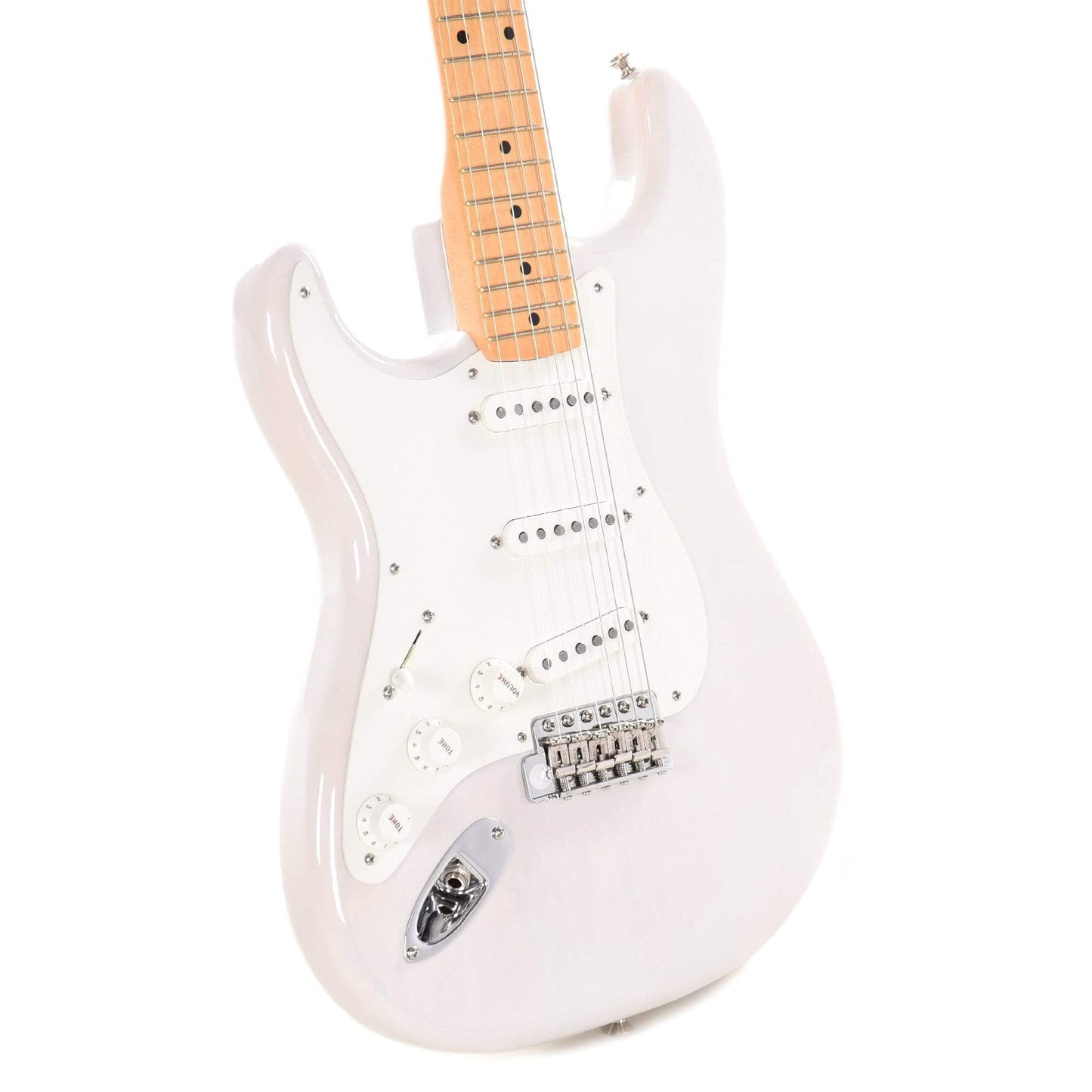 Fender American Original '50s Stratocaster White Blonde Electric Guitars / Left-Handed