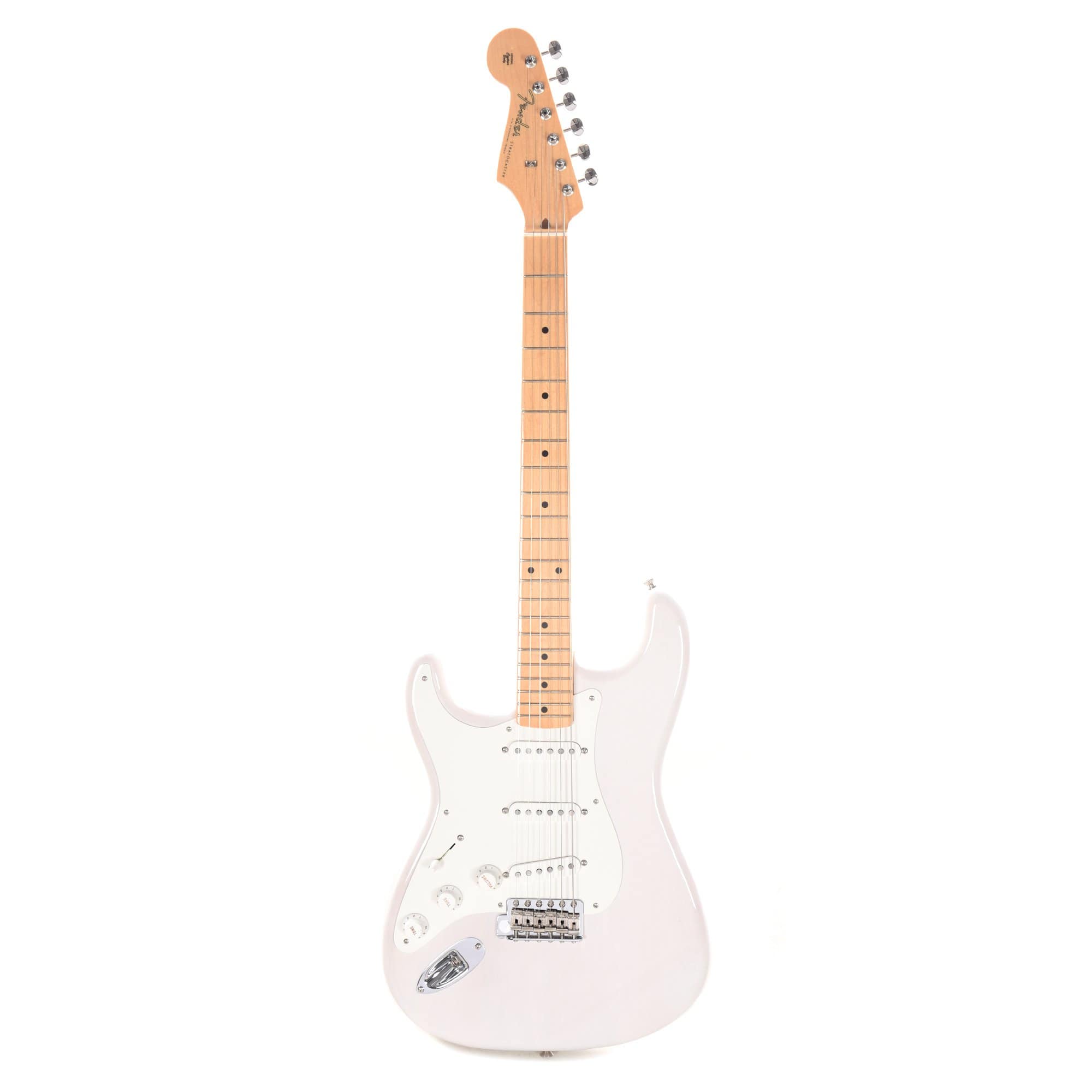 Fender American Original '50s Stratocaster White Blonde Electric Guitars / Left-Handed