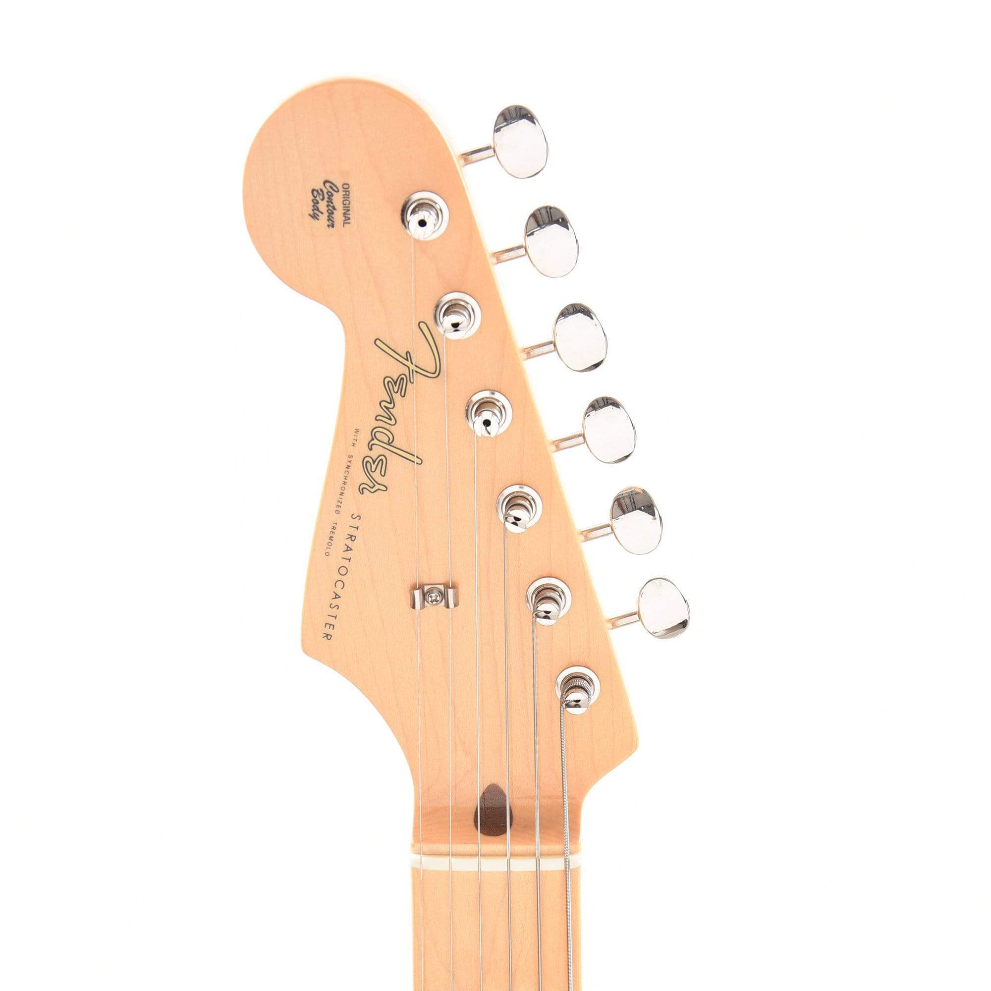 Fender American Original '50s Stratocaster White Blonde Electric Guitars / Left-Handed