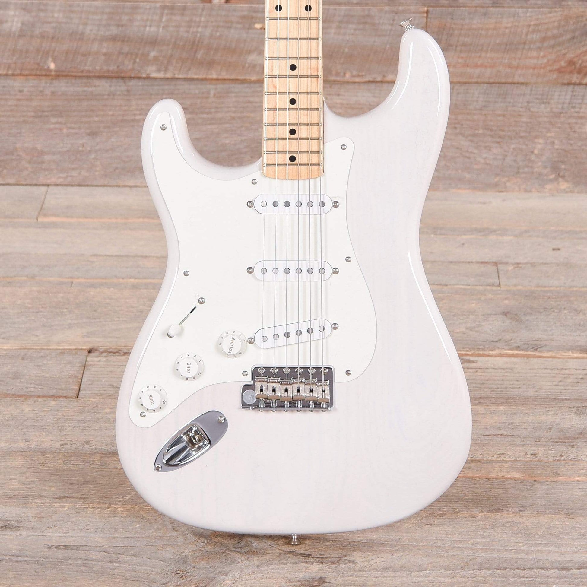 Fender American Original '50s Stratocaster White Blonde LEFTY Electric Guitars / Left-Handed