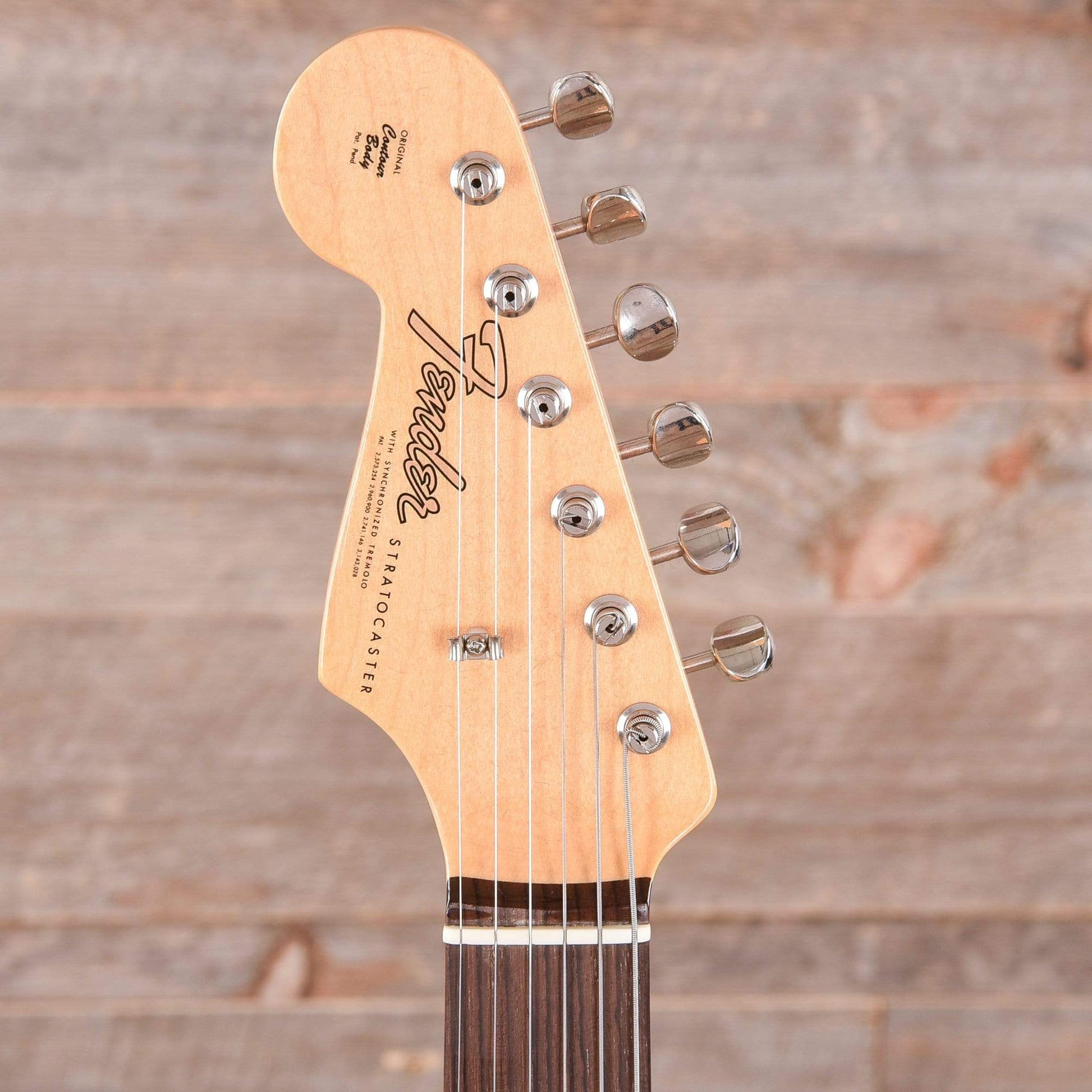 Fender American Original '60s Stratocaster Olympic White LEFTY Electric Guitars / Left-Handed