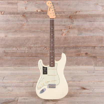 Fender American Original '60s Stratocaster Olympic White LEFTY Electric Guitars / Left-Handed