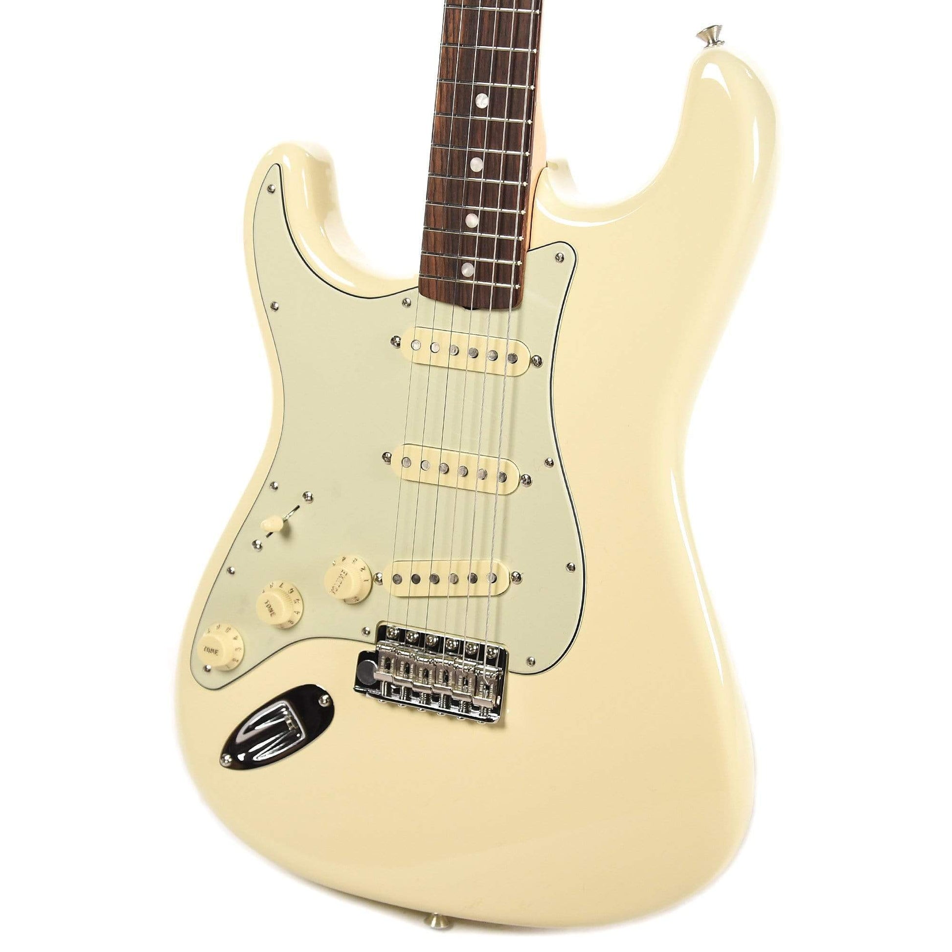 Fender American Original '60s Stratocaster RW Olympic White LEFTY w/Hardshell Case Electric Guitars / Left-Handed