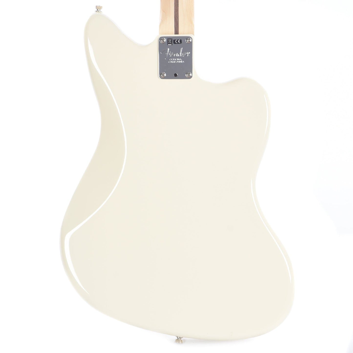 Fender American Pro Jazzmaster Lefty Olympic White Electric Guitars / Left-Handed