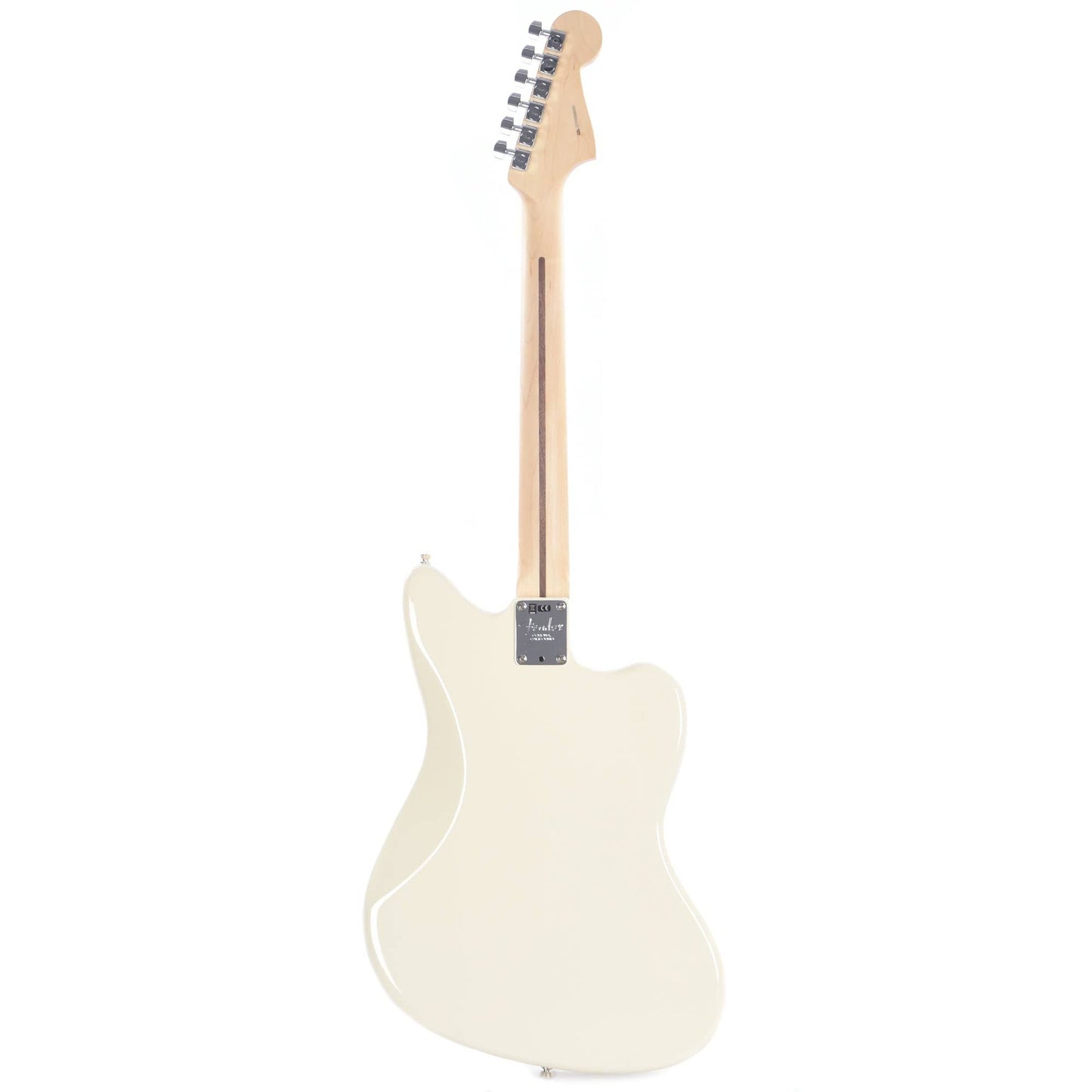 Fender American Pro Jazzmaster Lefty Olympic White Electric Guitars / Left-Handed