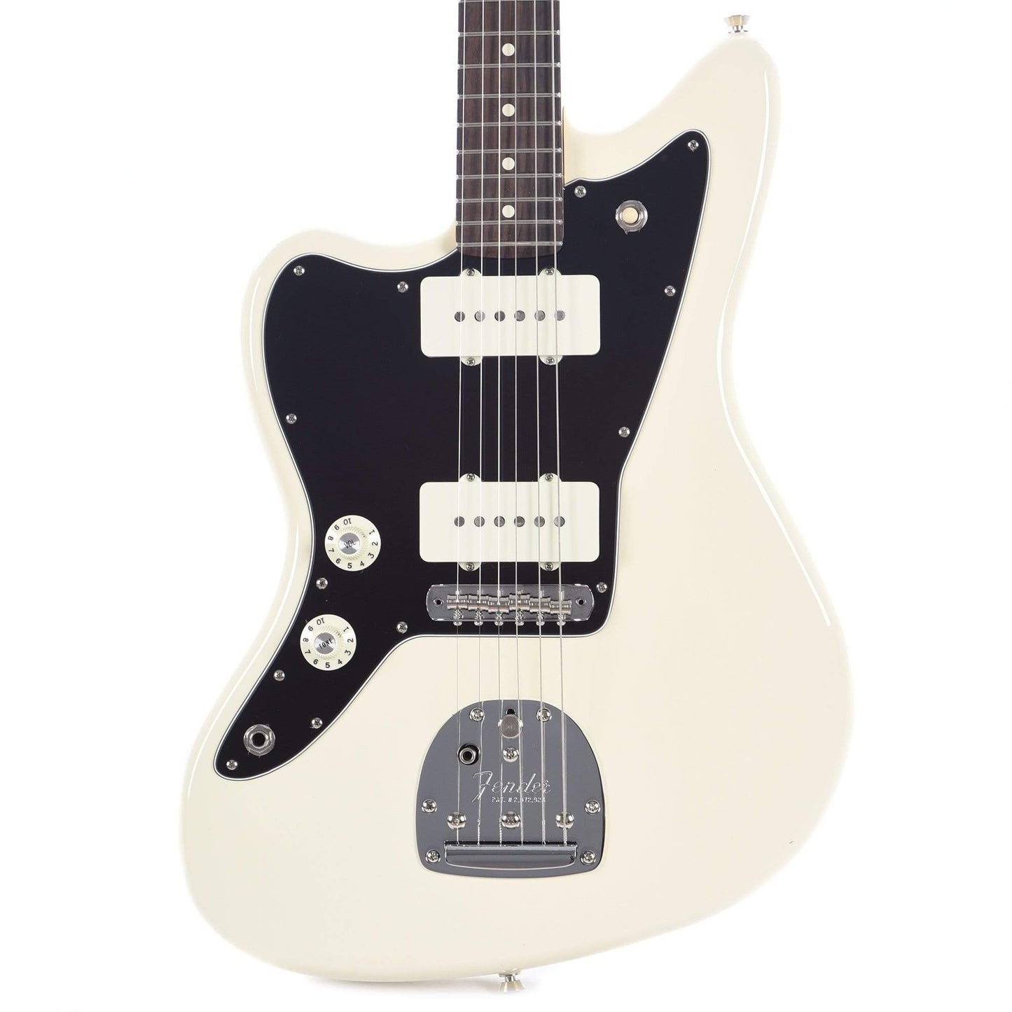 Fender American Pro Jazzmaster Lefty Olympic White Electric Guitars / Left-Handed
