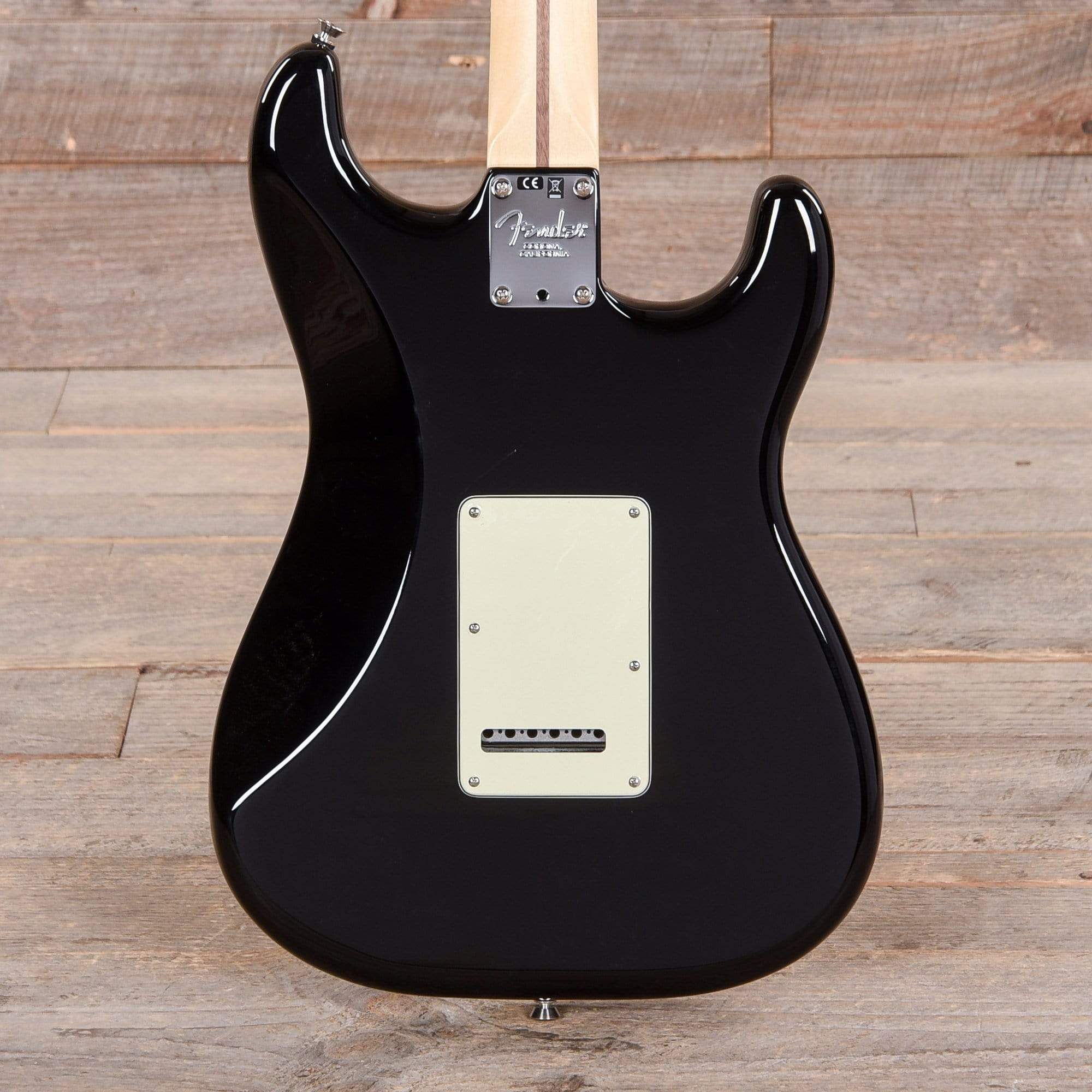 Fender American Pro Stratocaster LEFTY Black w/Mint Pickguard Electric Guitars / Left-Handed