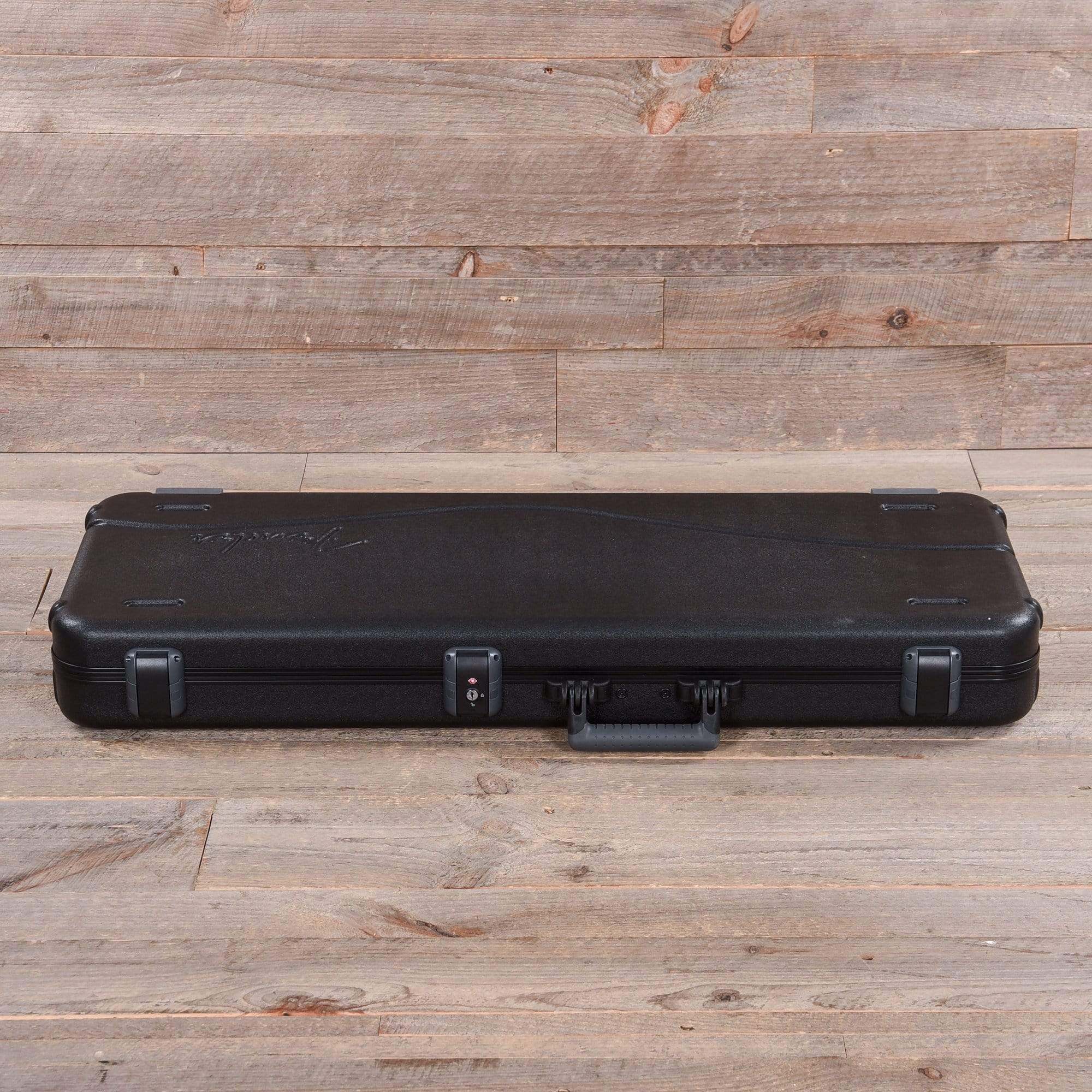 Fender American Pro Stratocaster LEFTY Black w/Mint Pickguard Electric Guitars / Left-Handed