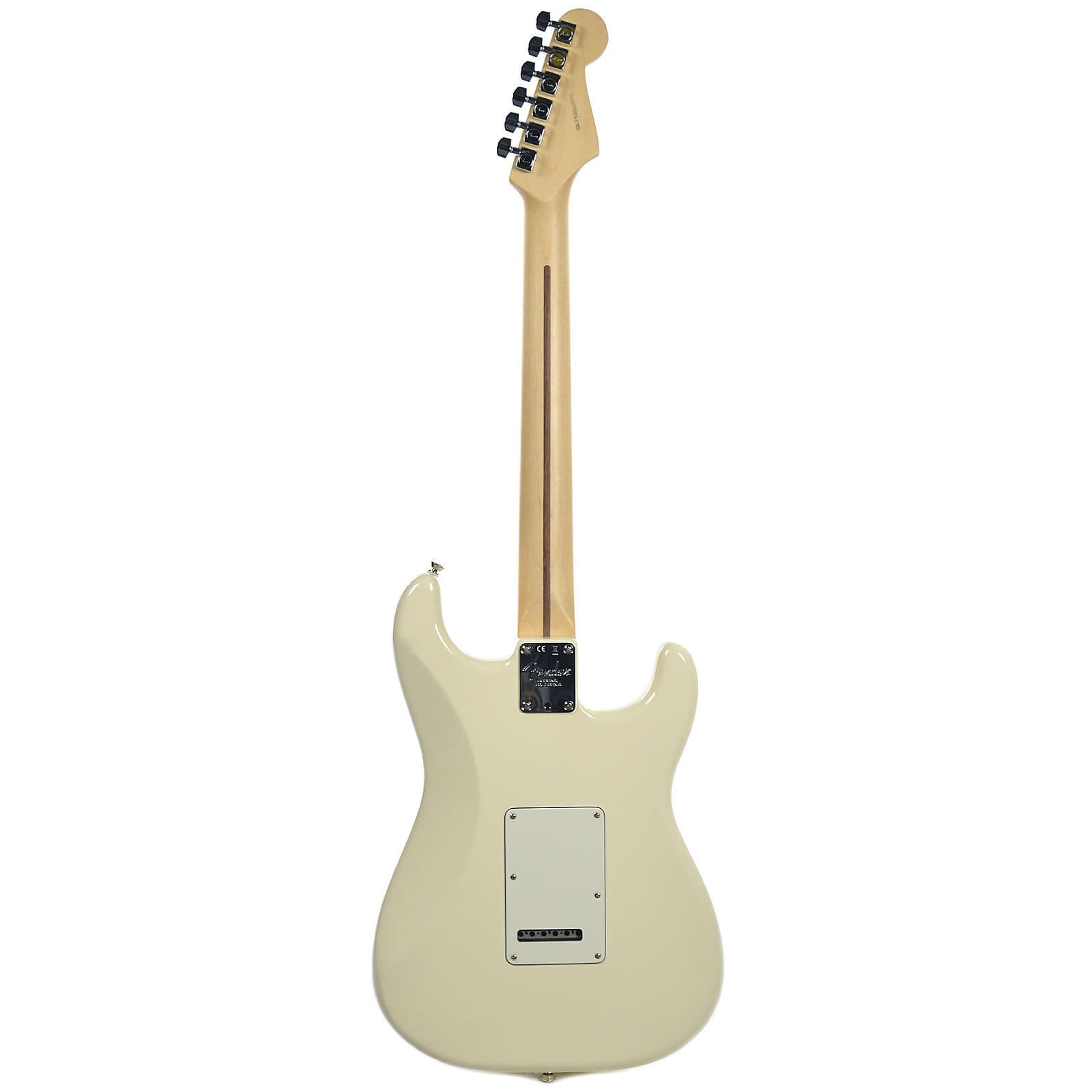 Fender American Pro Stratocaster Lefty MN Olympic White Electric Guitars / Left-Handed