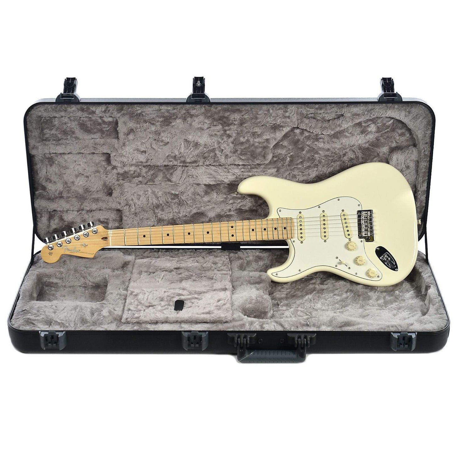 Fender American Pro Stratocaster Lefty MN Olympic White Electric Guitars / Left-Handed