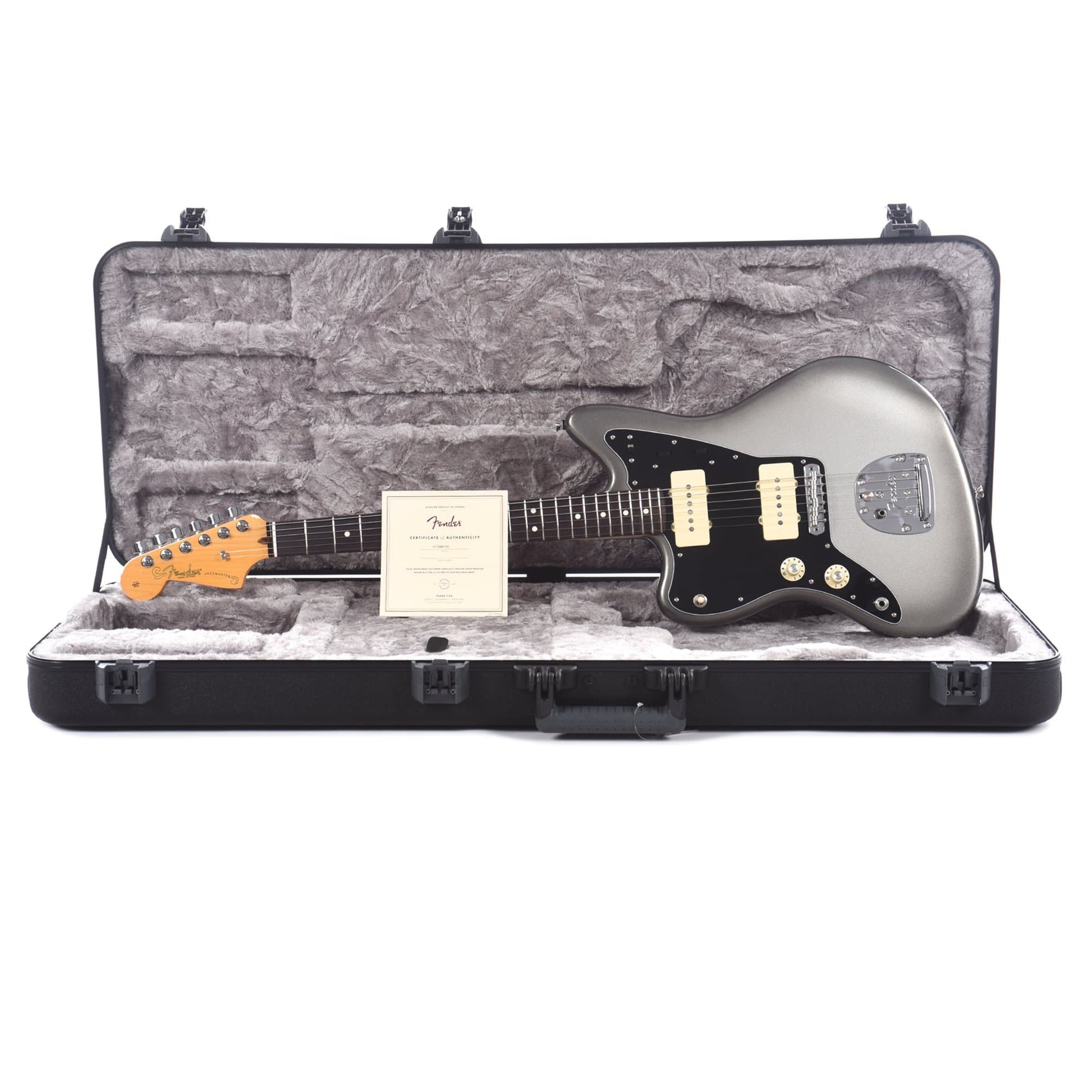 Fender American Professional II Jazzmaster Mercury LEFTY Electric Guitars / Left-Handed