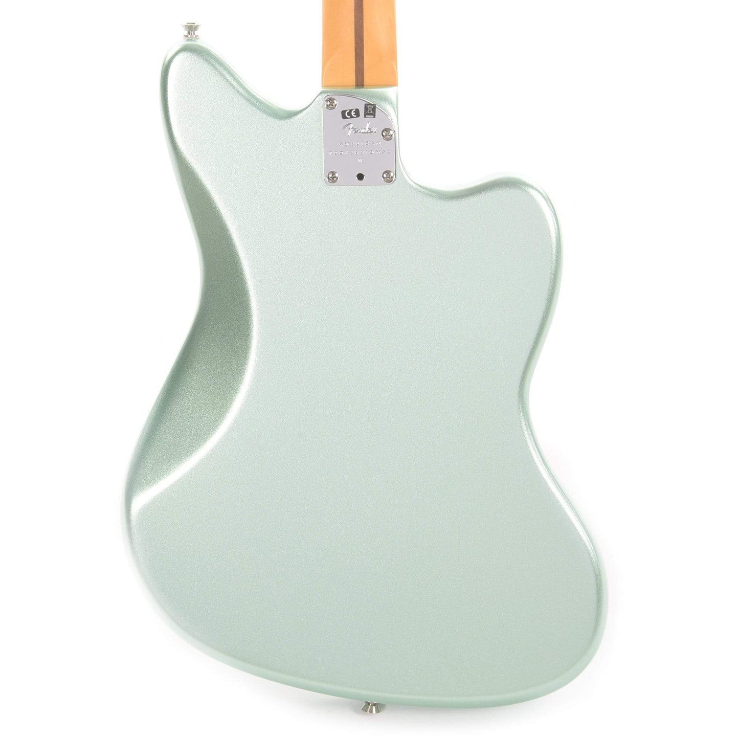 Fender American Professional II Jazzmaster Mystic Surf Green LEFTY Electric Guitars / Left-Handed