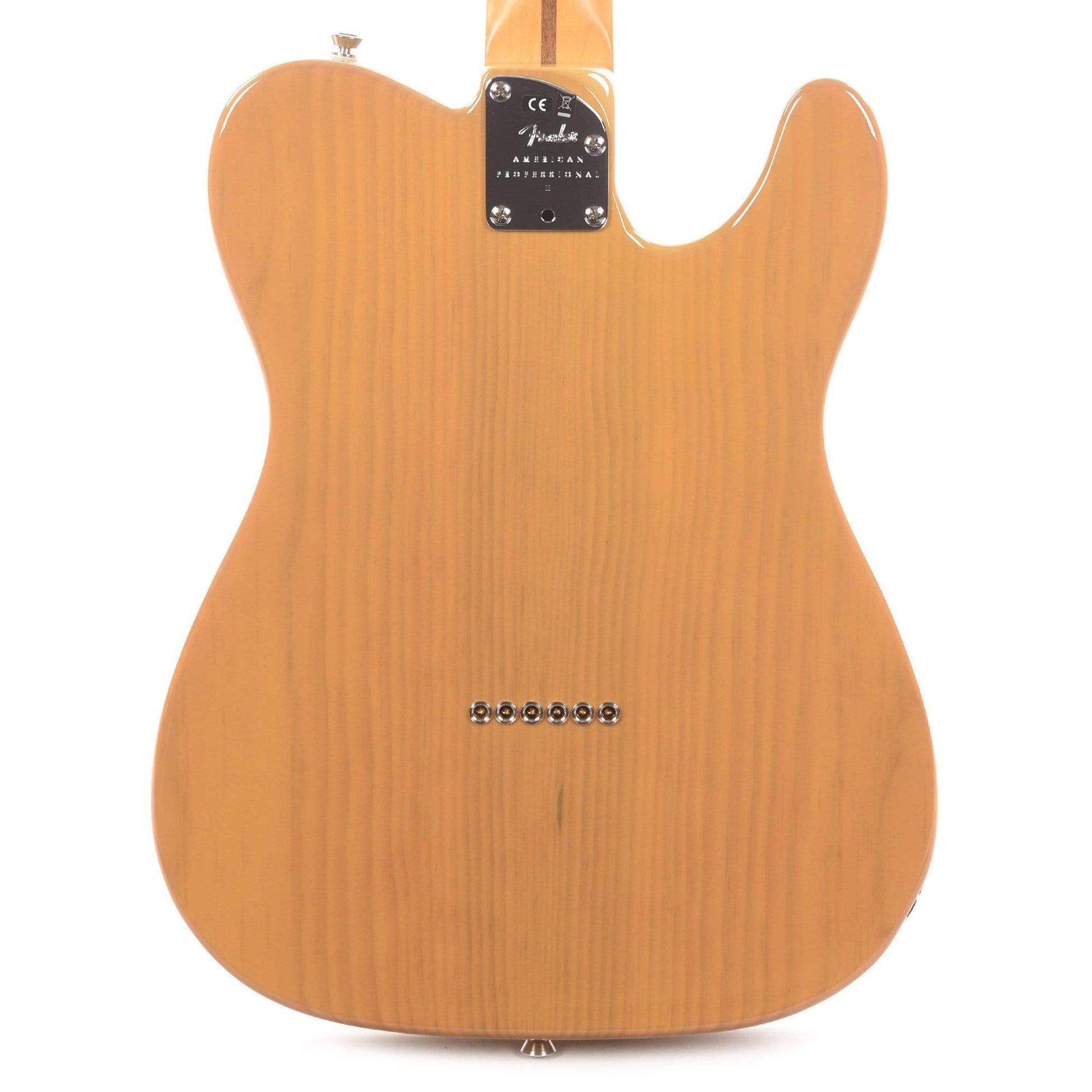Fender American Professional II Telecaster Butterscotch Blonde LEFTY Electric Guitars / Left-Handed