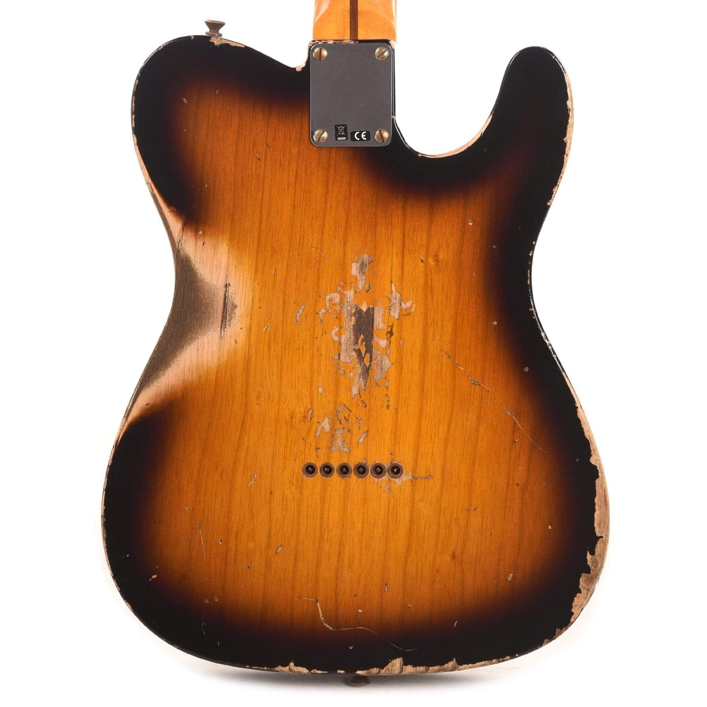 Fender Custom Shop 1952 Telecaster "Chicago Special" LEFTY Heavy Relic Super Aged 2-Color Sunburst Electric Guitars / Left-Handed