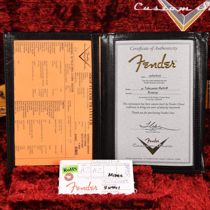Fender Custom Shop 1952 Telecaster "Chicago Special" LEFTY Heavy Relic Super Aged 2-Color Sunburst Electric Guitars / Left-Handed