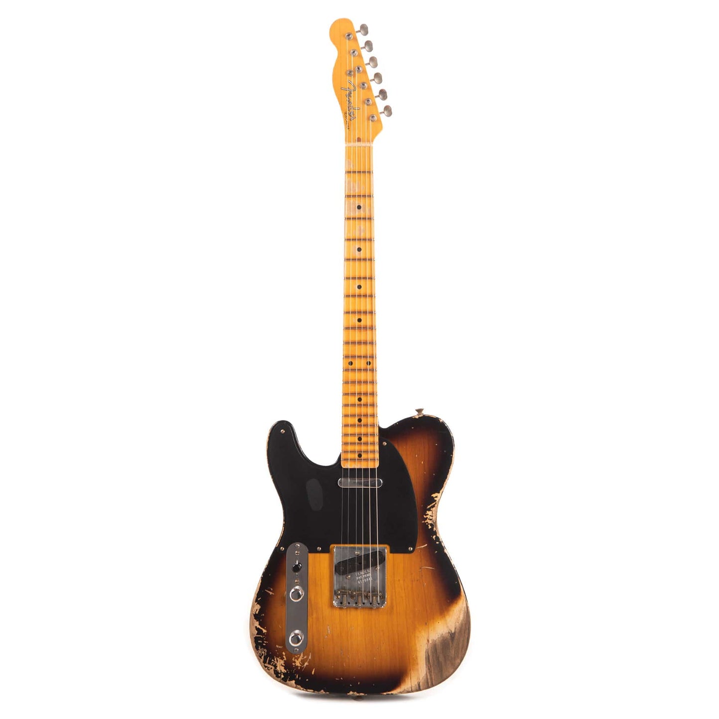 Fender Custom Shop 1952 Telecaster "Chicago Special" LEFTY Heavy Relic Super Aged 2-Color Sunburst Electric Guitars / Left-Handed
