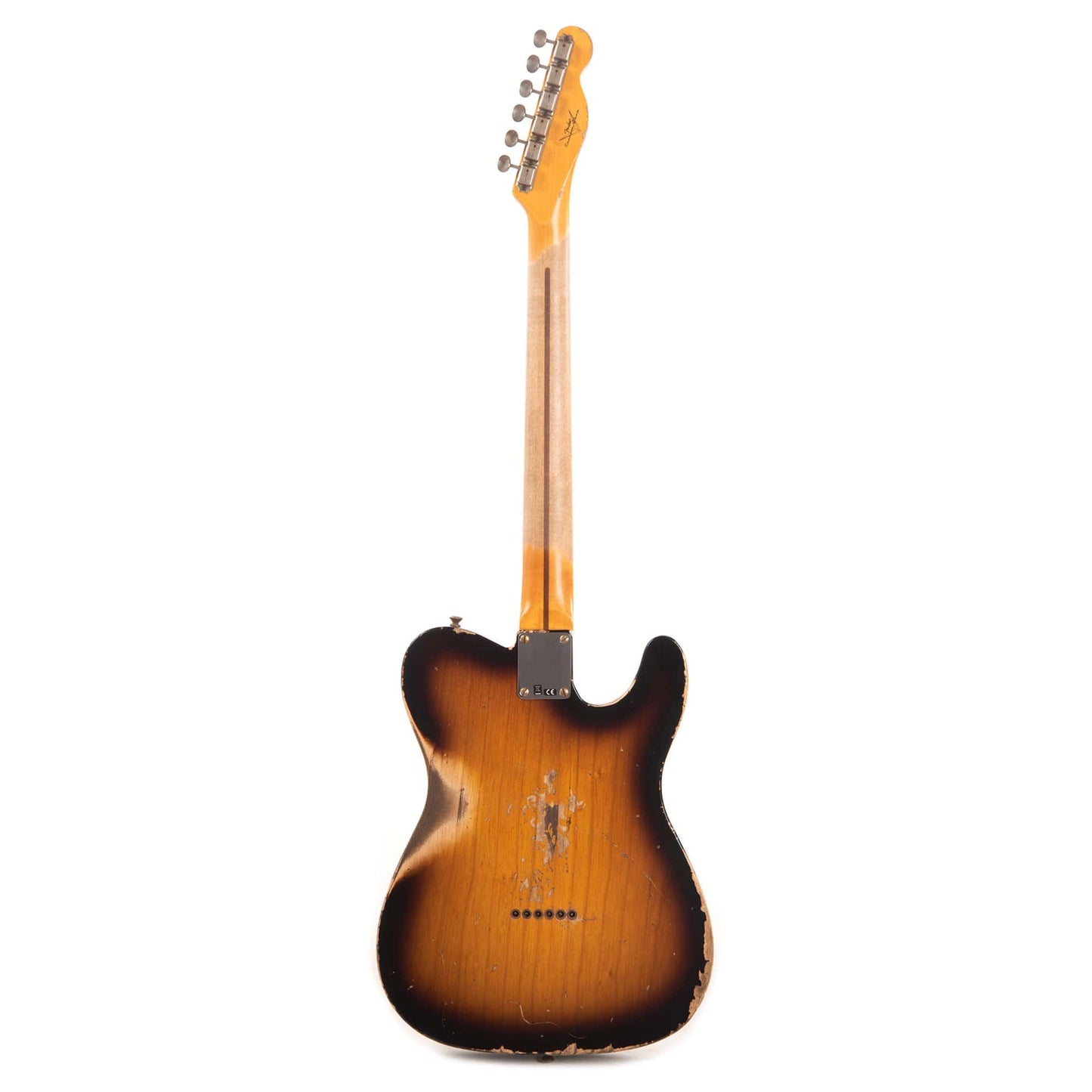 Fender Custom Shop 1952 Telecaster "Chicago Special" LEFTY Heavy Relic Super Aged 2-Color Sunburst Electric Guitars / Left-Handed