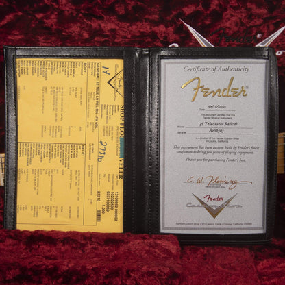 Fender Custom Shop 1952 Telecaster "Chicago Special" Relic Faded/Aged Nocaster Blonde LEFTY Electric Guitars / Left-Handed
