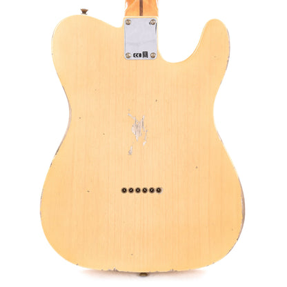 Fender Custom Shop 1952 Telecaster HS "Chicago Special" LEFTY Relic Faded/Aged Nocaster Blonde w/Duncan Antiquity Electric Guitars / Left-Handed