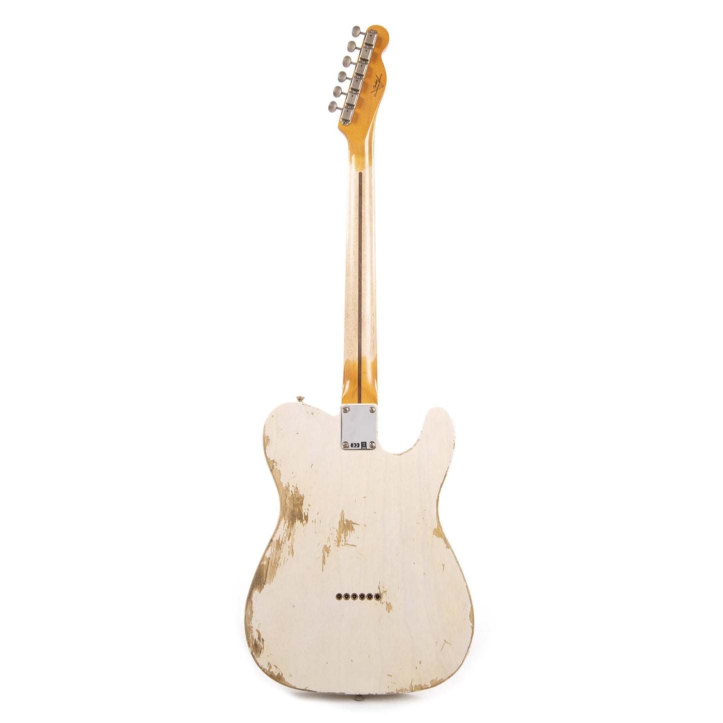 Fender Custom Shop 1952 Telecaster HS "Chicago Special" Relic Aged White Blonde LEFTY w/Duncan Antiquity Humbucker Electric Guitars / Left-Handed