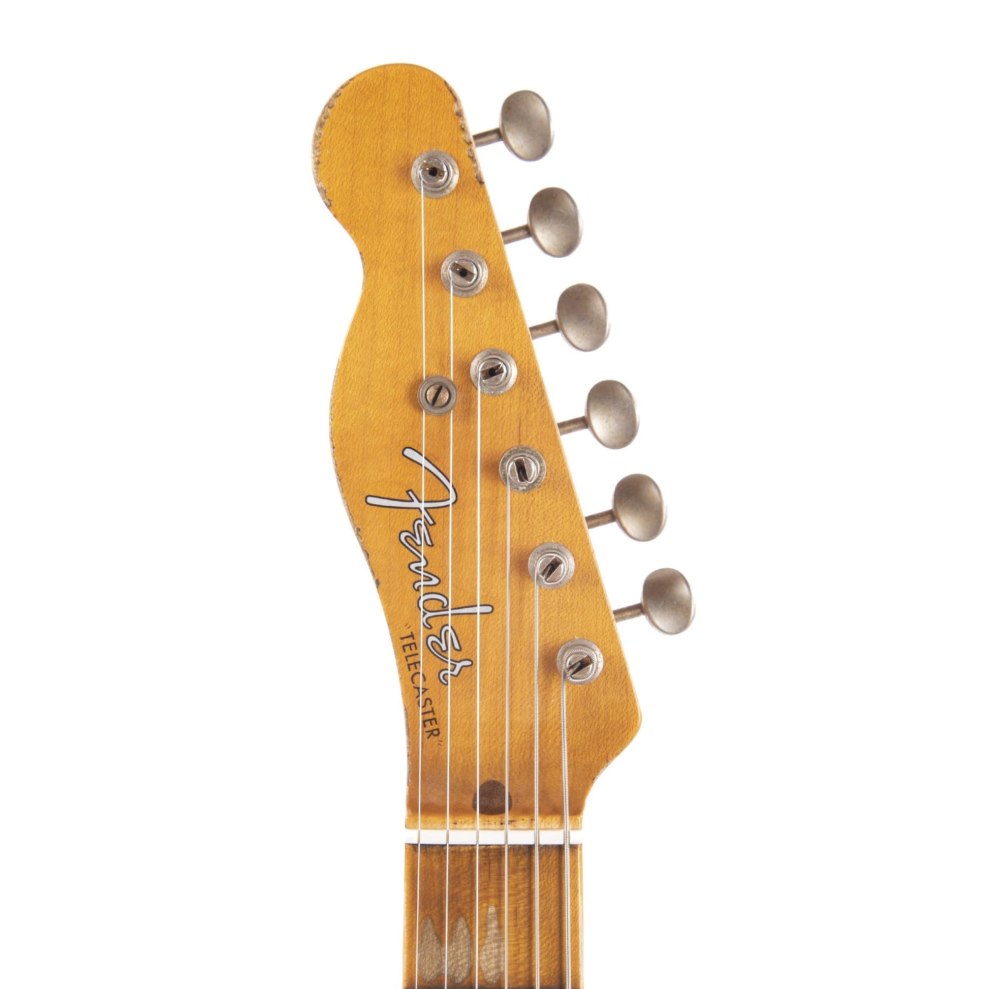 Fender Custom Shop 1952 Telecaster HS "Chicago Special" Relic Aged White Blonde LEFTY w/Duncan Antiquity Humbucker Electric Guitars / Left-Handed