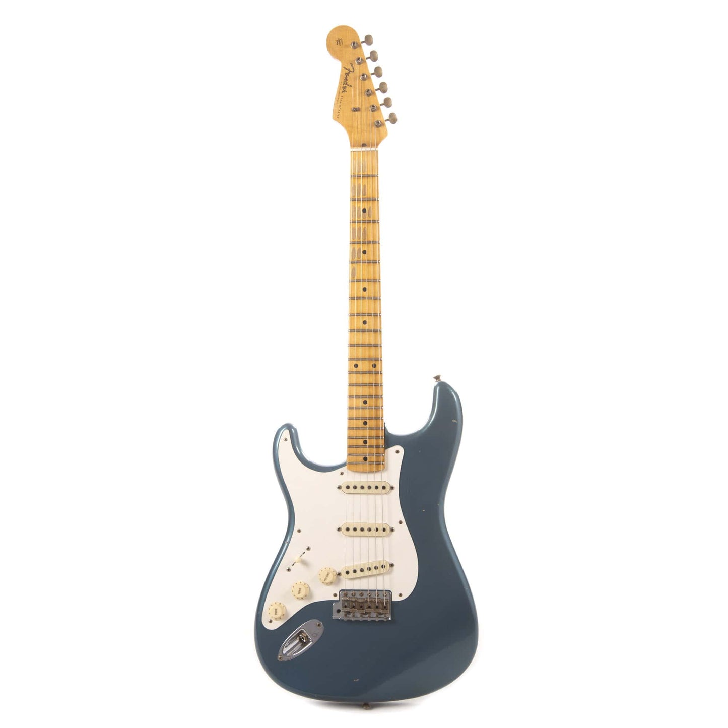 Fender Custom Shop 1957 Stratocaster "Chicago Special" Journeyman Relic Super Aged Lake Placid Blue LEFTY Electric Guitars / Left-Handed