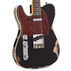Fender Custom Shop 1959 Custom Telecaster "Chicago Special" LEFTY Relic Aged Black w/Tortoise Pickguard Electric Guitars / Left-Handed
