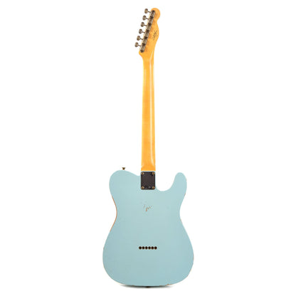 Fender Custom Shop 1961 Telecaster "Chicago Special" LEFTY Relic Super Faded/Aged Daphne Blue Electric Guitars / Left-Handed
