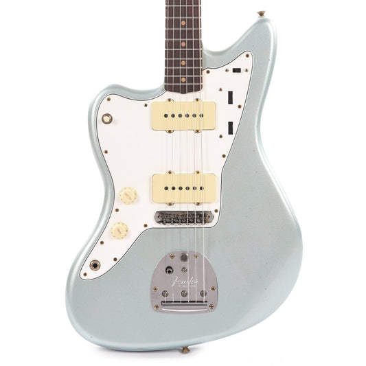 Fender Custom Shop 1962 Jazzmaster "Chicago Special" LEFTY Journeyman Aged Firemist Silver w/Painted Headcap Electric Guitars / Left-Handed