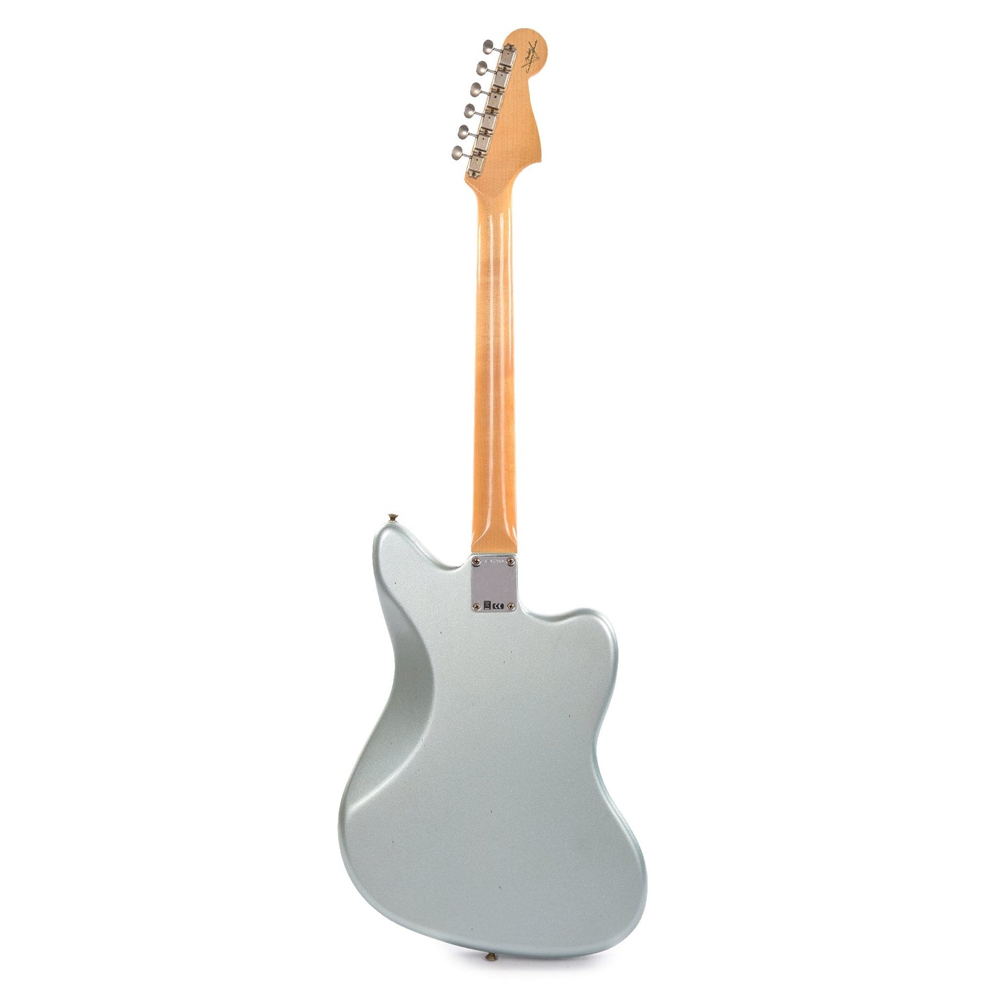 Fender Custom Shop 1962 Jazzmaster "Chicago Special" LEFTY Journeyman Aged Firemist Silver w/Painted Headcap Electric Guitars / Left-Handed