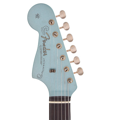 Fender Custom Shop 1962 Jazzmaster "Chicago Special" LEFTY Journeyman Aged Firemist Silver w/Painted Headcap Electric Guitars / Left-Handed