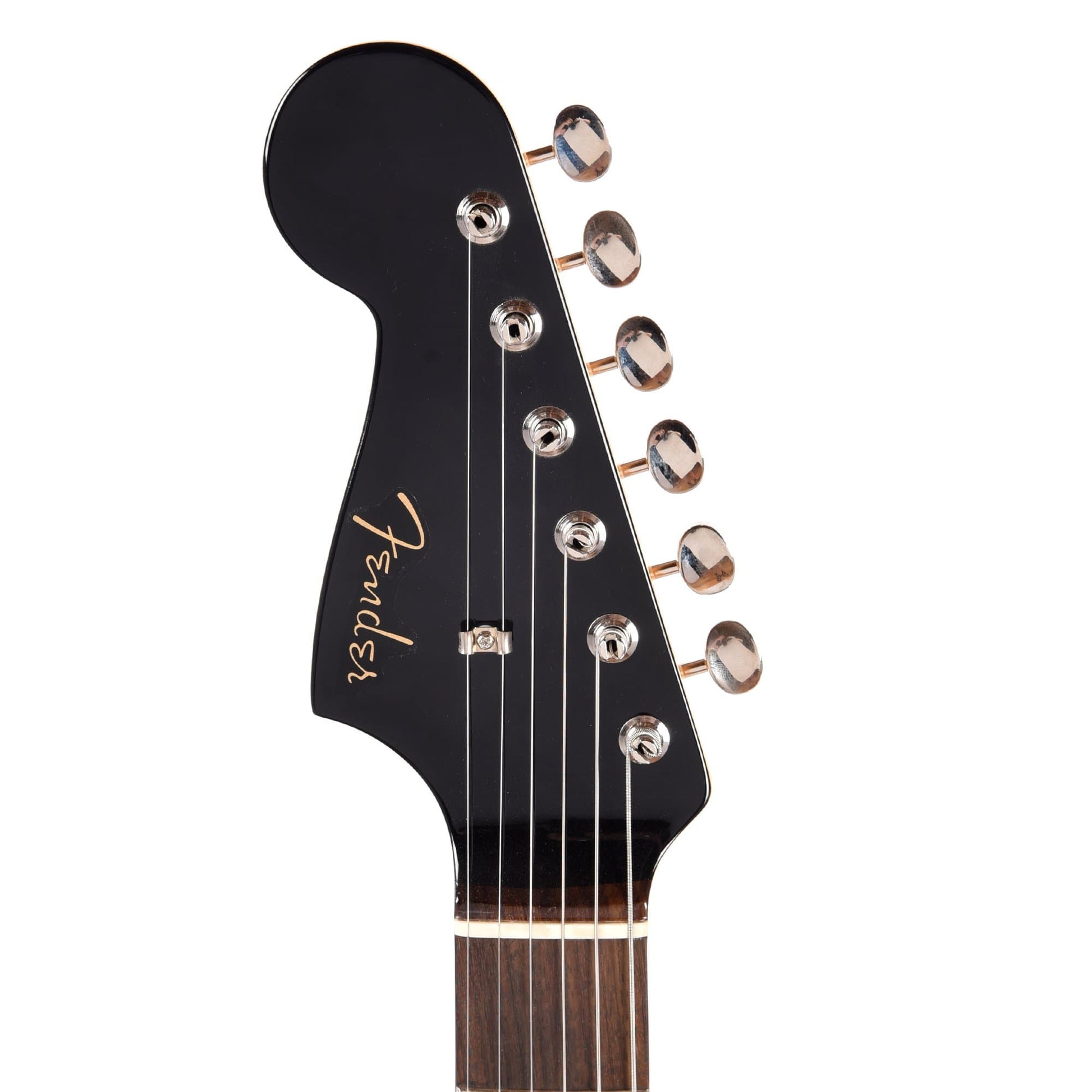 Fender MIJ Traditional 60s Jazzmaster Black LEFTY w/Matching Headcap Electric Guitars / Left-Handed