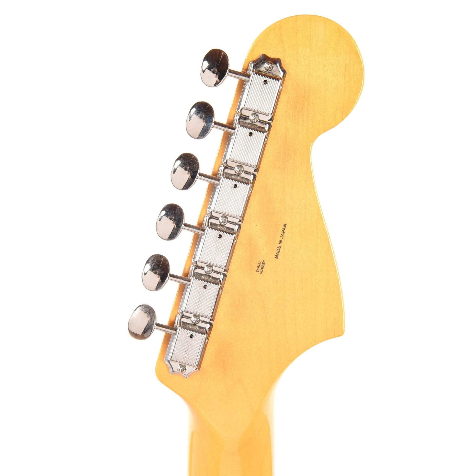 Fender MIJ Traditional 60s Jazzmaster Black LEFTY w/Matching Headcap Electric Guitars / Left-Handed