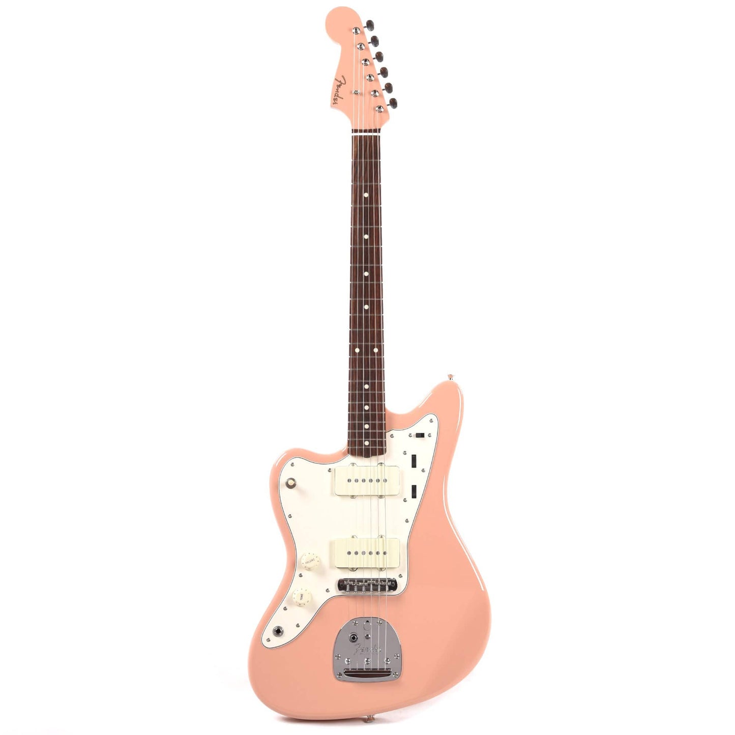 Fender MIJ Traditional 60s Jazzmaster Flamingo Pink LEFTY w/Matching Headcap Electric Guitars / Left-Handed