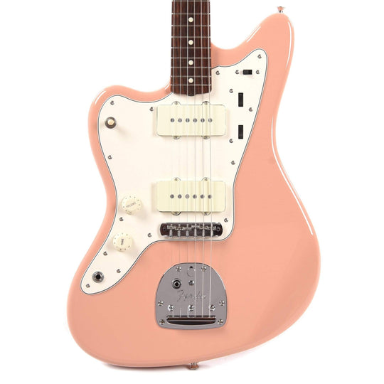 Fender MIJ Traditional 60s Jazzmaster Flamingo Pink LEFTY w/Matching Headcap Electric Guitars / Left-Handed