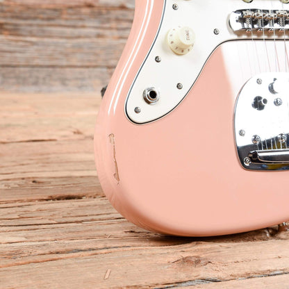 Fender MIJ Traditional 60s Jazzmaster Flamingo Pink LEFTY w/Matching Headcap Electric Guitars / Left-Handed