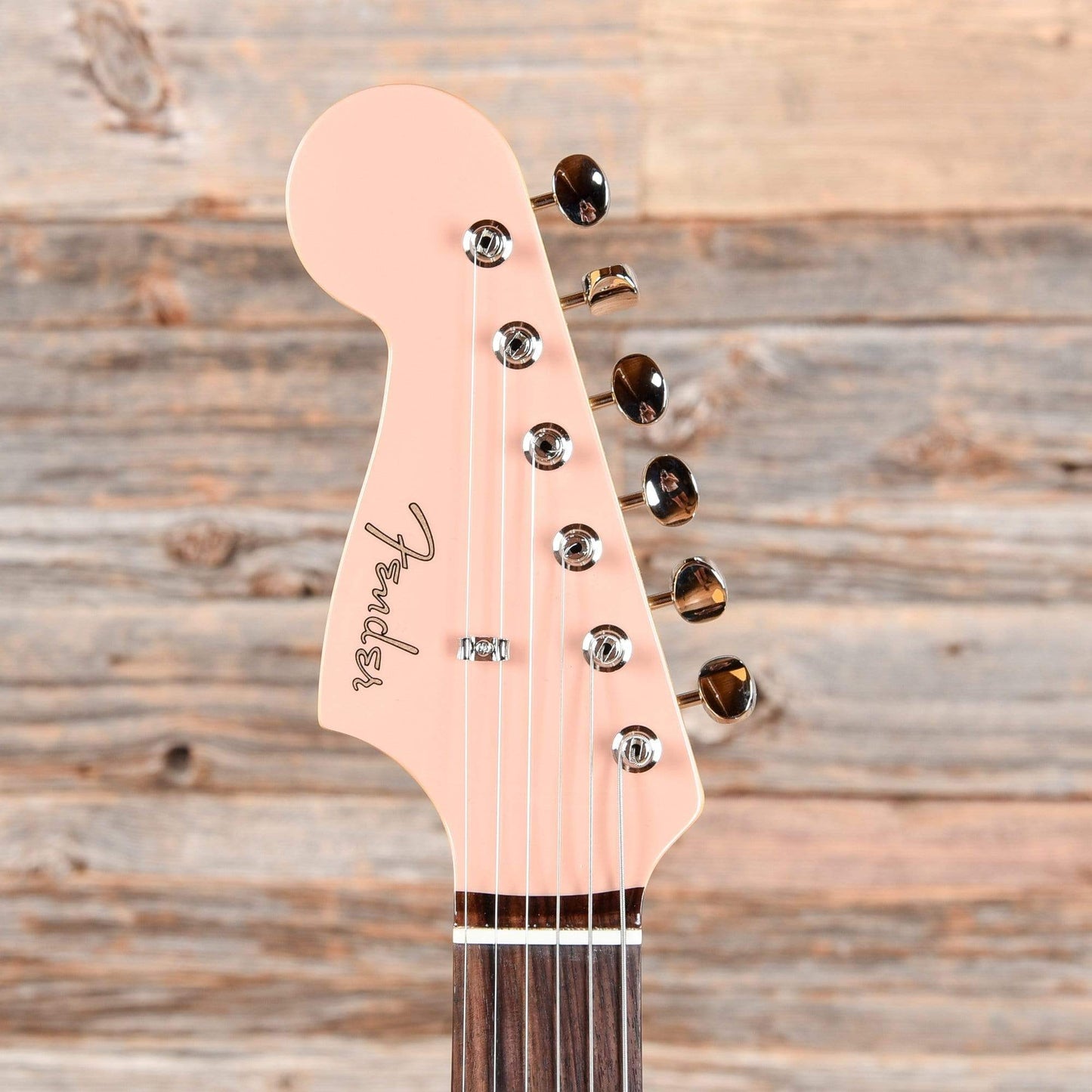Fender MIJ Traditional 60s Jazzmaster Flamingo Pink LEFTY w/Matching Headcap Electric Guitars / Left-Handed
