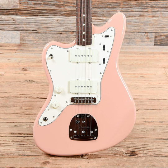 Fender MIJ Traditional 60s Jazzmaster Flamingo Pink LEFTY w/Matching Headcap Electric Guitars / Left-Handed