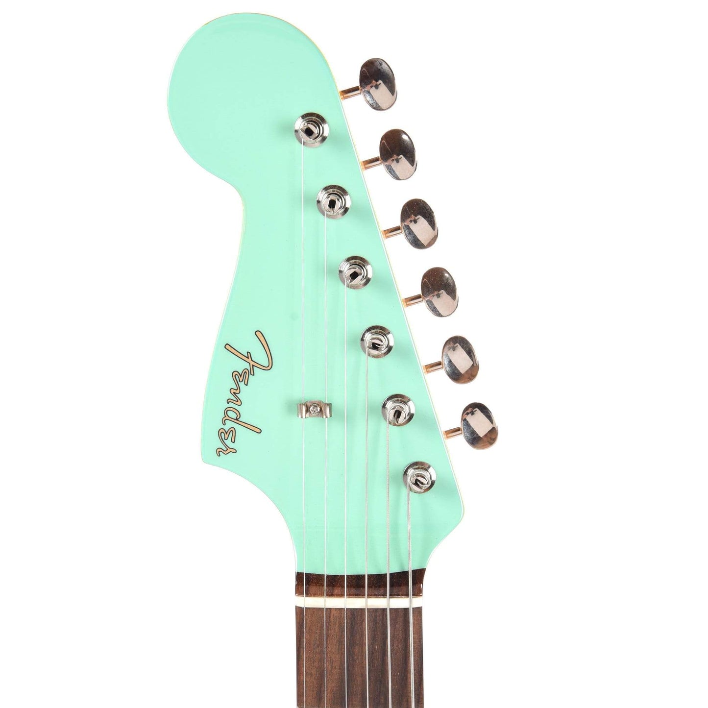 Fender MIJ Traditional 60s Jazzmaster Surf Green LEFTY w/Matching Headcap Electric Guitars / Left-Handed
