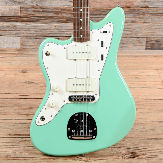 Fender MIJ Traditional 60s Jazzmaster Surf Green LEFTY w/Matching Headcap Electric Guitars / Left-Handed