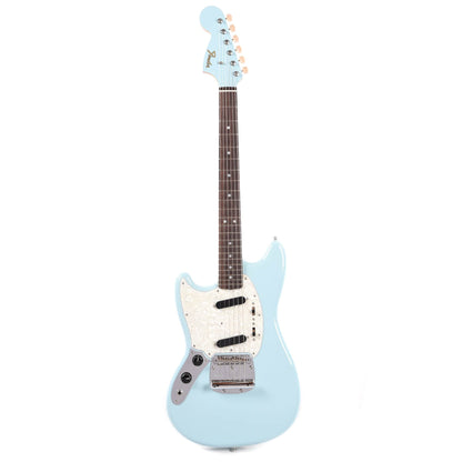 Fender MIJ Traditional 60s Mustang Sonic Blue LEFTY w/Matching Headcap Electric Guitars / Left-Handed