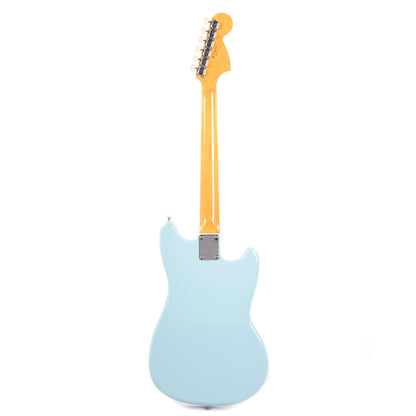 Fender MIJ Traditional 60s Mustang Sonic Blue LEFTY w/Matching Headcap Electric Guitars / Left-Handed
