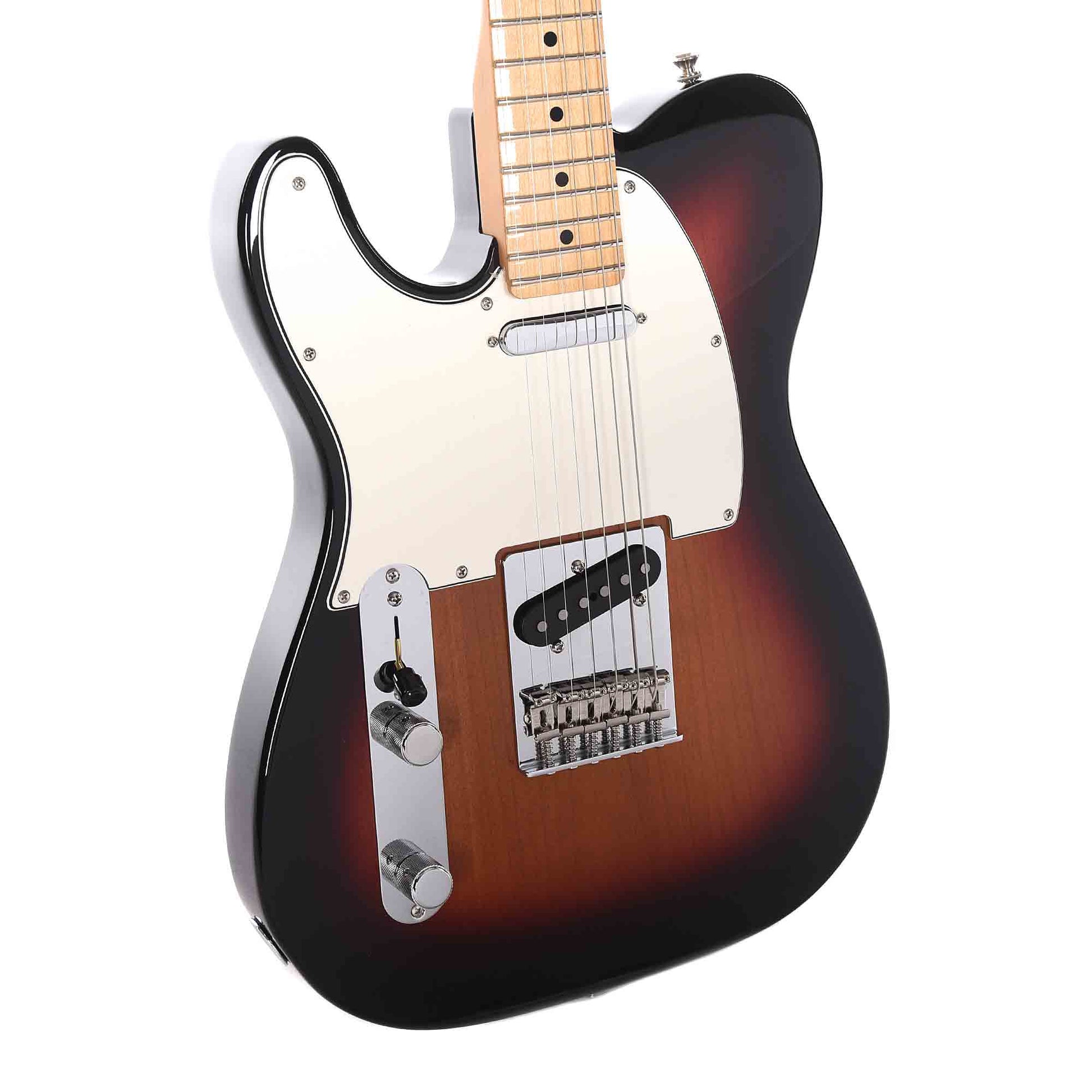 Fender Player Telecaster LEFTY 3-Color Sunburst Electric Guitars / Left-Handed