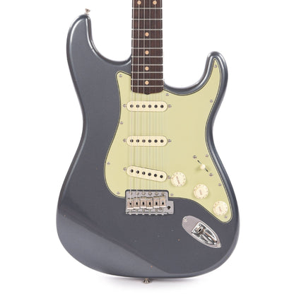Fender Custom Shop 1960 Stratocaster "Chicago Special" Journeyman Relic Aged Charcoal Frost Metallic Electric Guitars / Semi-Hollow,Electric Guitars / Solid Body