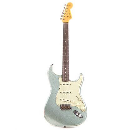 Fender Custom Shop 1960 Stratocaster "Chicago Special" Relic Aged Firemist Silver Sparkle Electric Guitars / Semi-Hollow,Electric Guitars / Solid Body