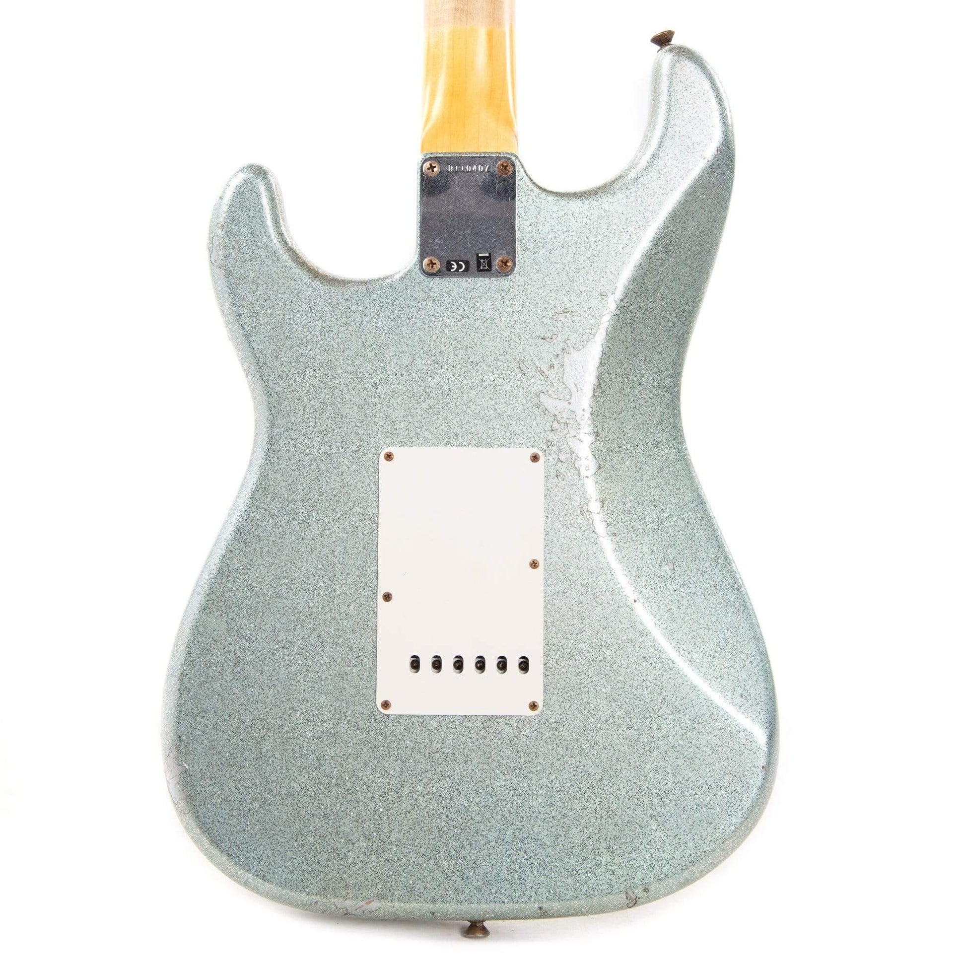 Fender Custom Shop 1960 Stratocaster "Chicago Special" Relic Aged Firemist Silver Sparkle Electric Guitars / Semi-Hollow,Electric Guitars / Solid Body