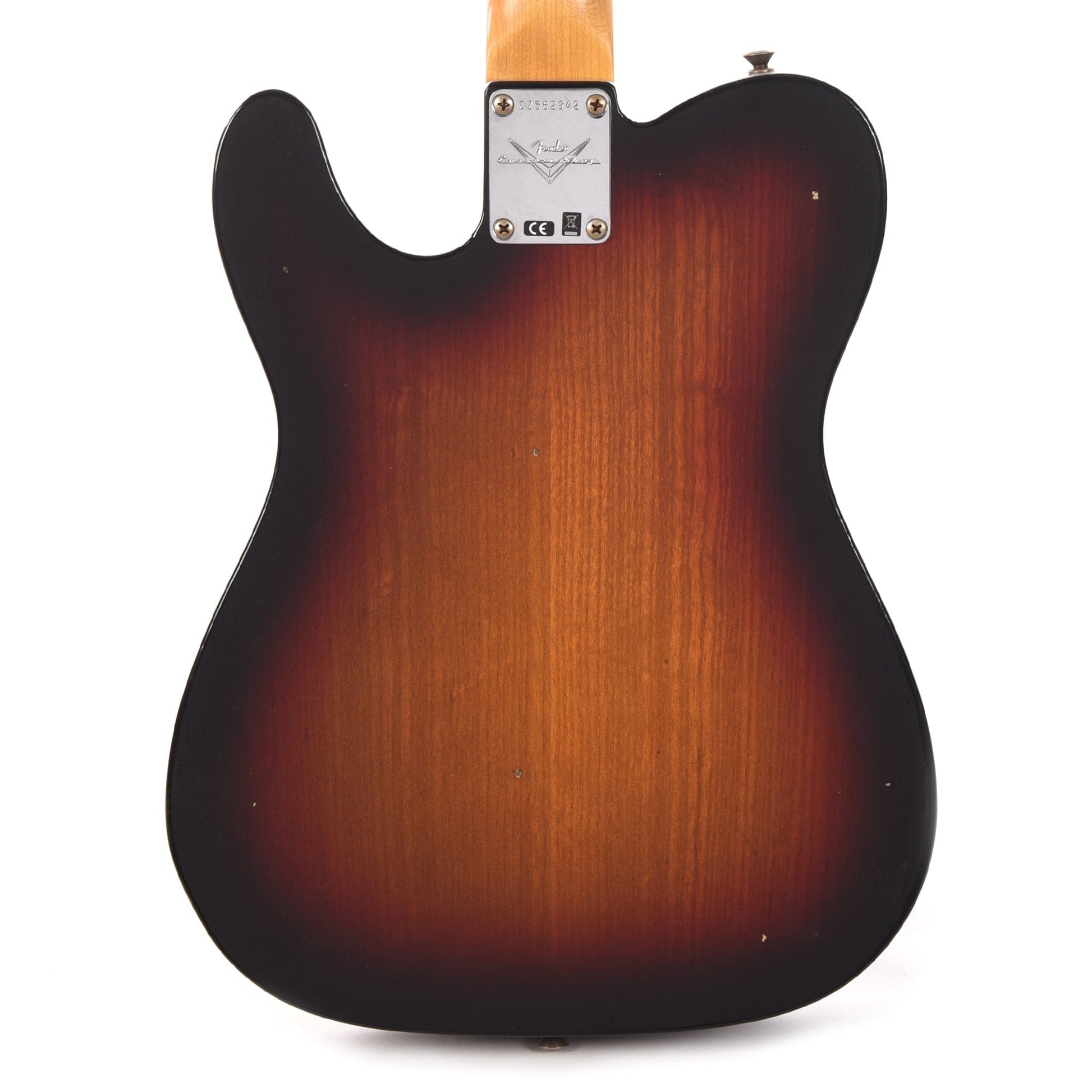 Fender Custom Shop 1968 Telecaster Thinline Journeyman Relic 3-Color Sunburst Electric Guitars / Semi-Hollow,Electric Guitars / Solid Body